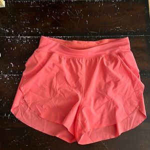 Fast and Free reflective Lululemon shorts